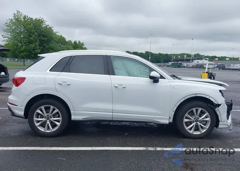 2024 Audi Q3 Premium Plus 45 Tfsi S Line Quattro Tiptronic z USA, uszkodzony, nr VIN WA1EECF34R1033594